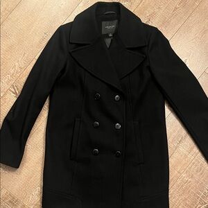 NWOT Marc Jacob’s Black Peacoat